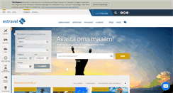 Desktop Screenshot of estravel.ee