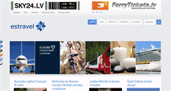 Desktop Screenshot of estravel.lv
