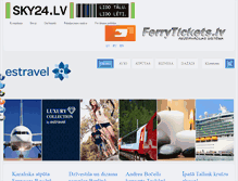 Tablet Screenshot of estravel.lv